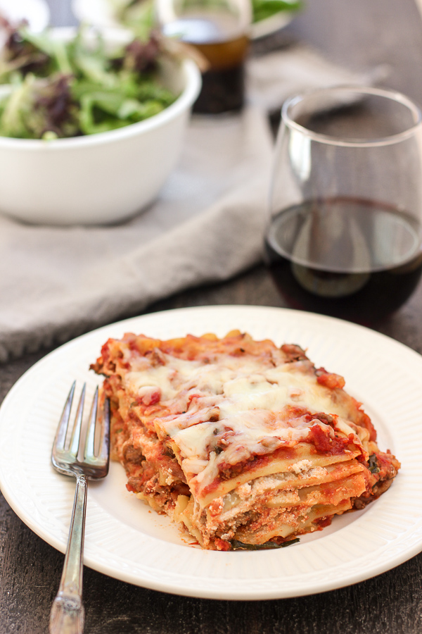 Easy Traditional Lasagna