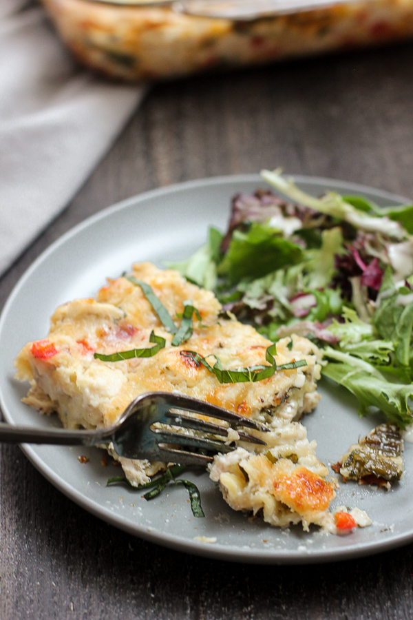 Chicken Alfredo Lasagna