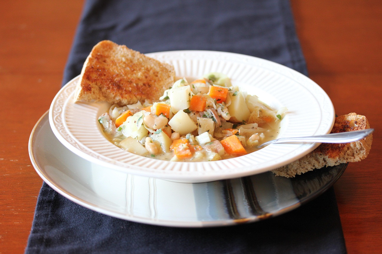 Part III Budget Meals: Garbure (French Ham and Vegetable Stew)