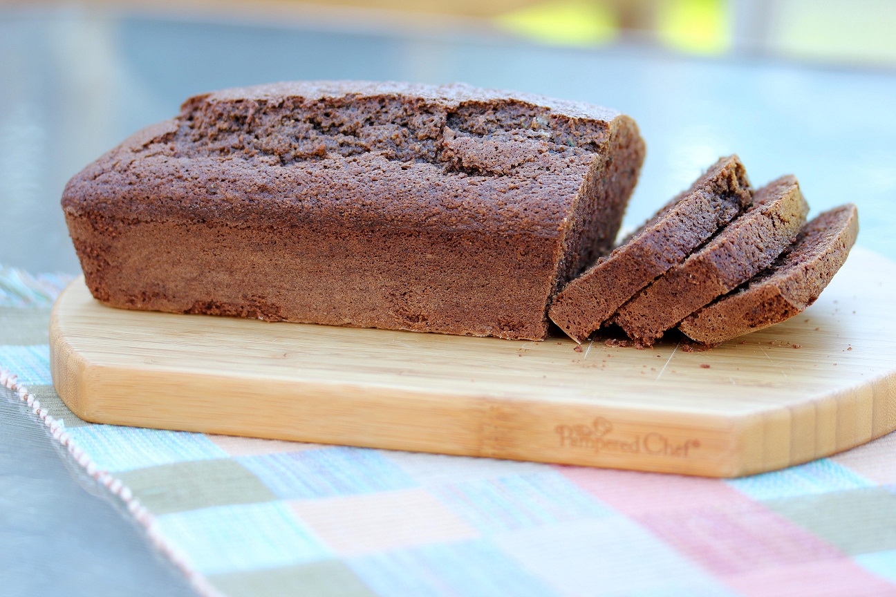 Whole Grain Chocolate Zucchini Bread