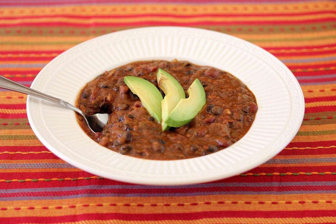 Cilantro Lime and Beef Chili