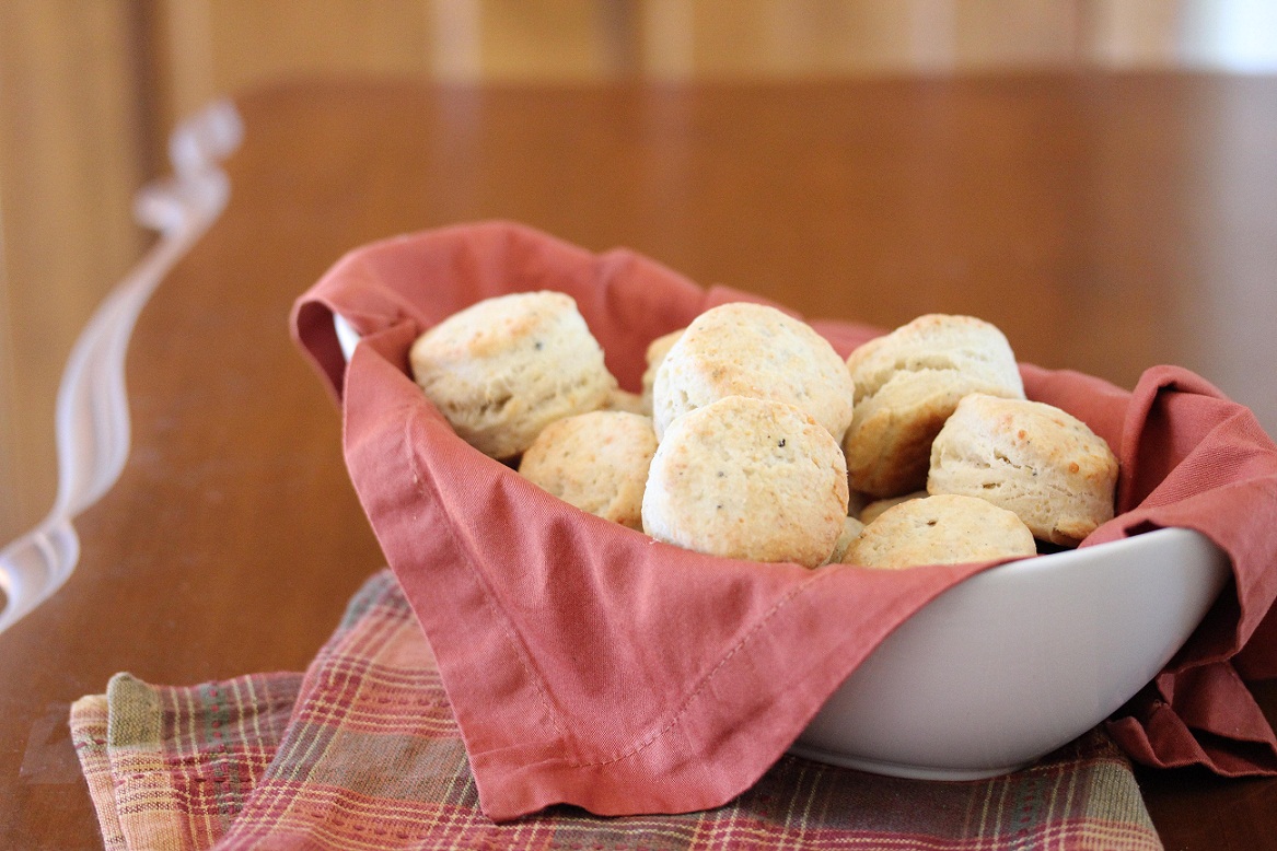 Pecorino-Pepper Biscuits