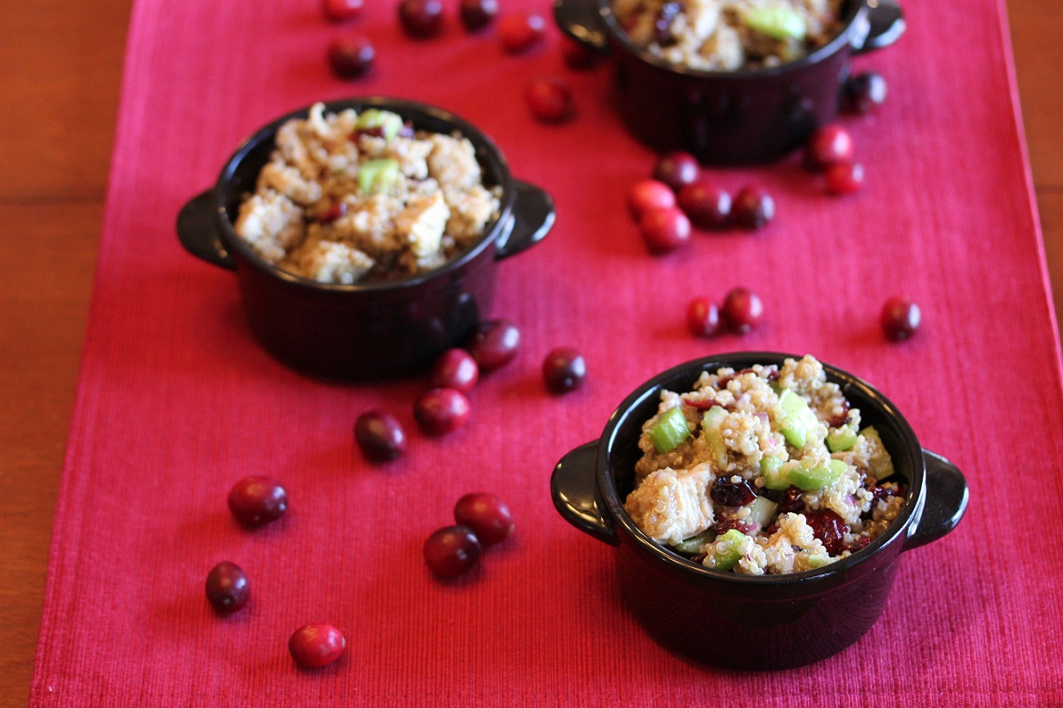 Cranberry Turkey Quinoa Salad