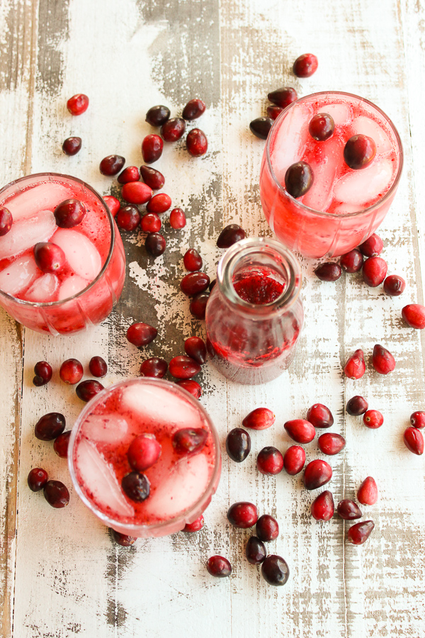 Cranberry Vodka Spritzer – A Holiday Cocktail Recipe