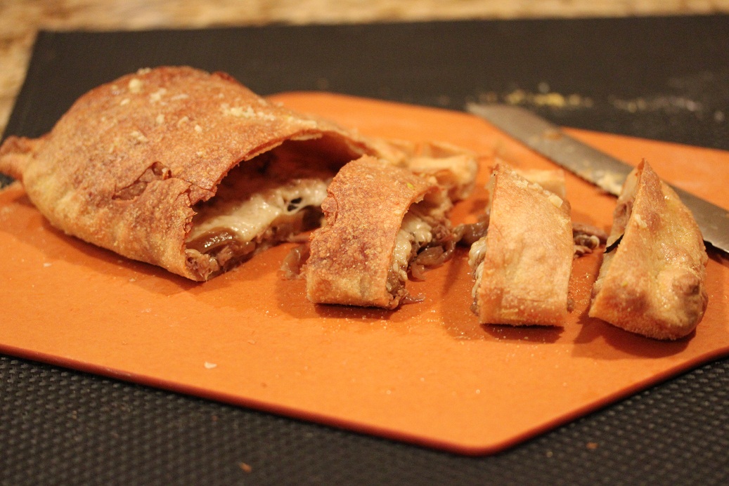 Philly Cheesesteak Stromboli