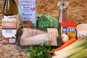 ingredients laid out on counter