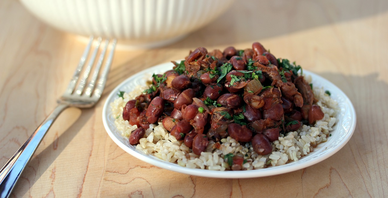 Slow Cooker Red Beans and Pork