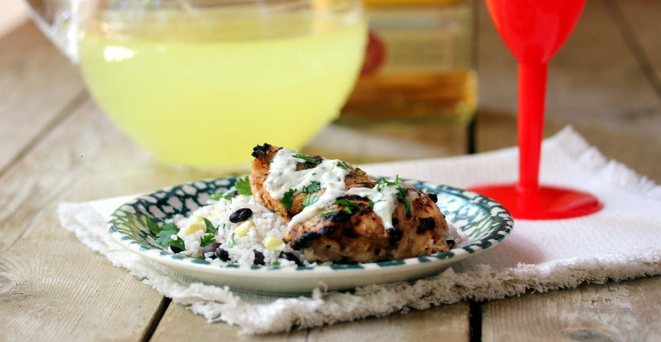 Margarita Chicken with Fiesta Rice