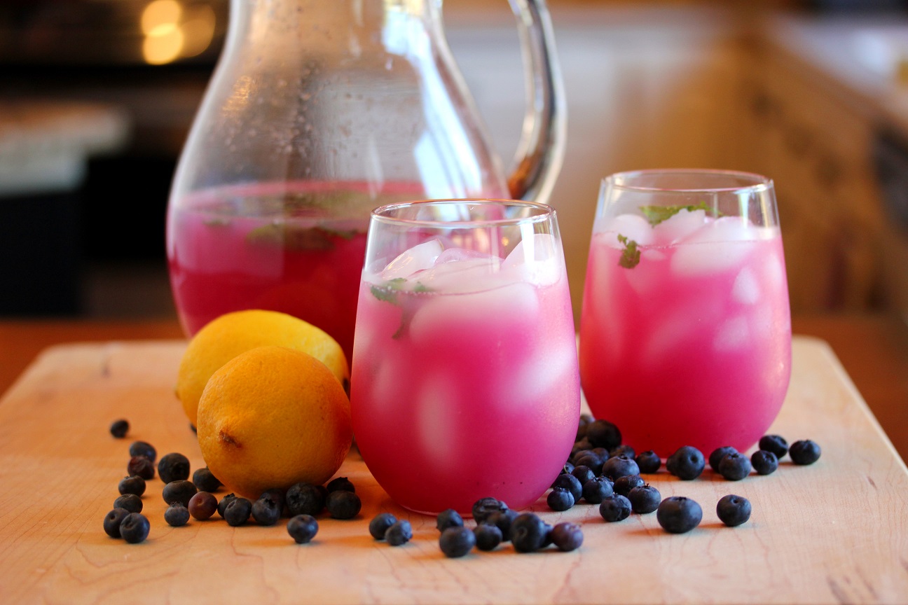 Blueberry Mint Lemonade