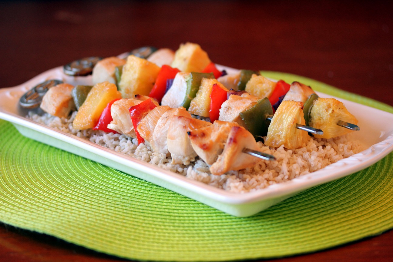 Sweet and Sour Chicken Skewers