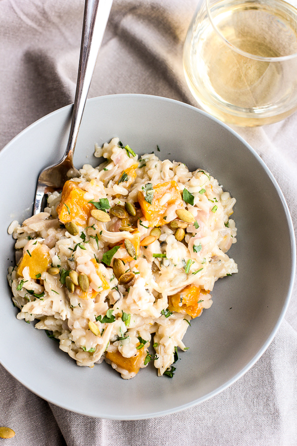 Turkey and Roasted Sweet Potato Risotto Recipe