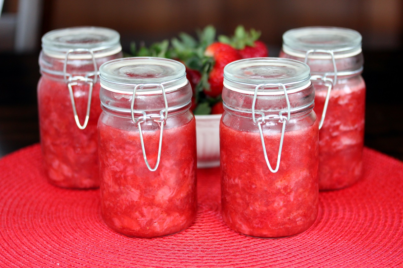 Low Sugar Freezer Strawberry Jam