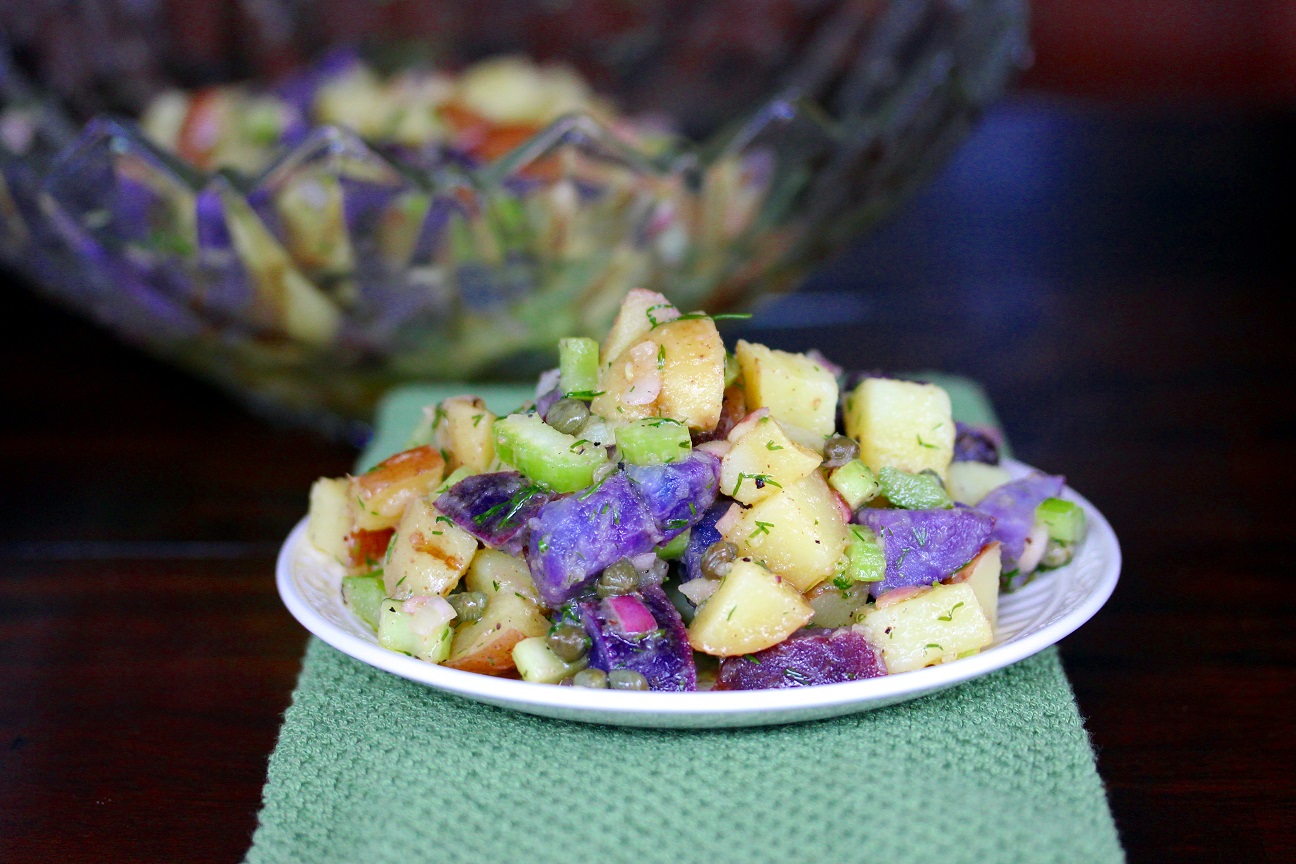 Rainbow Potato Salad