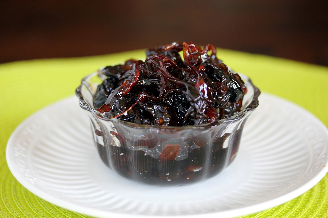 Red Onion Dried Cherry Marmalade