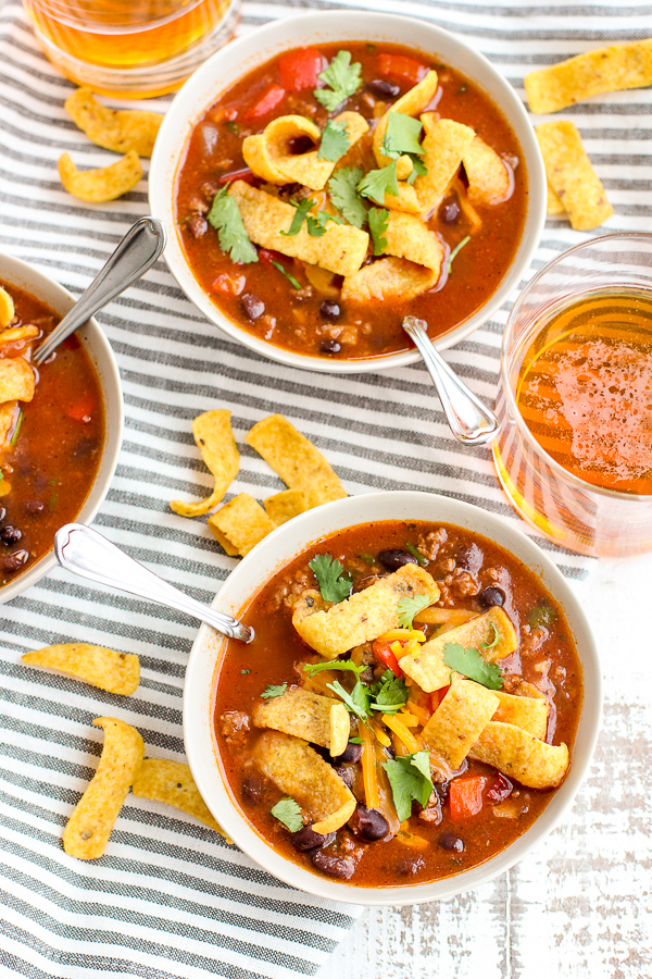 Beef Enchilada Soup, a Quick One Pot Wonder Recipe