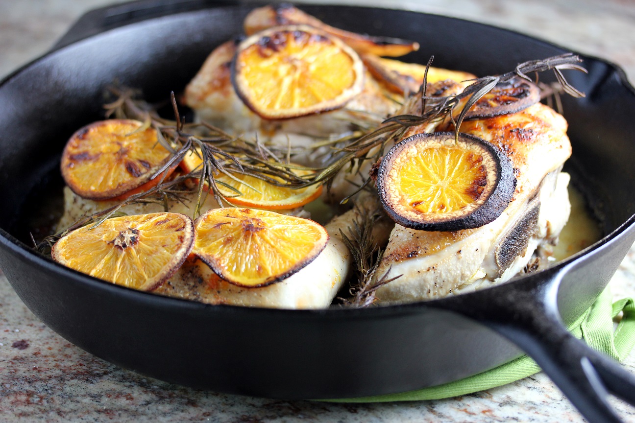 Roasted Citrus Rosemary Chicken