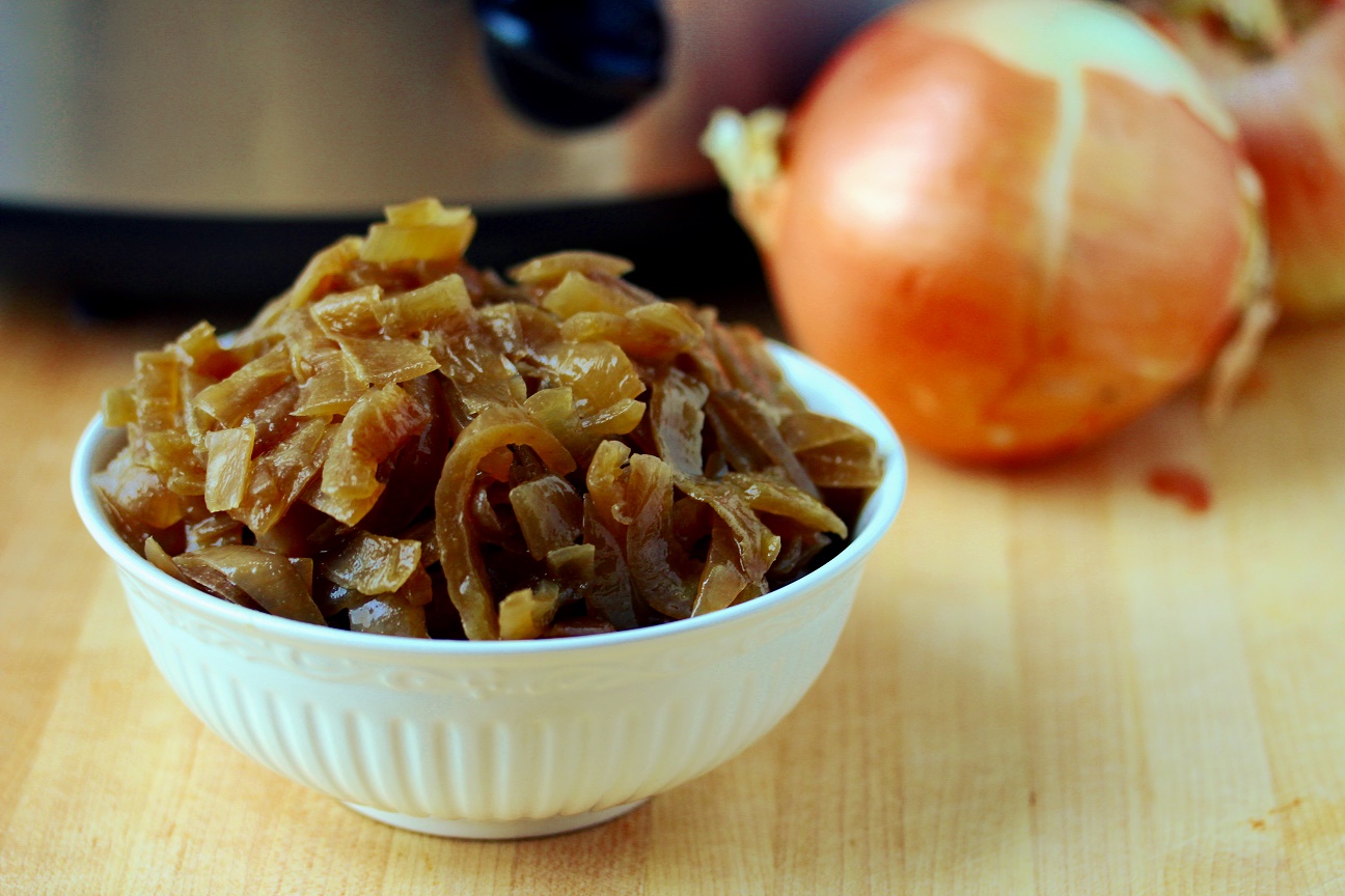 Slow Cooker Caramelized Onions