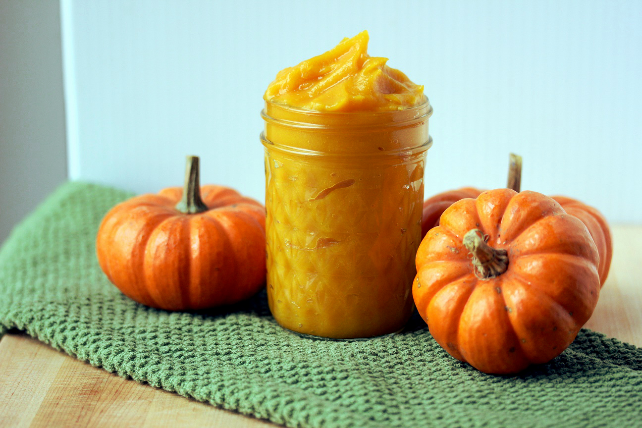 Fresh Pumpkin Puree and Pepitas