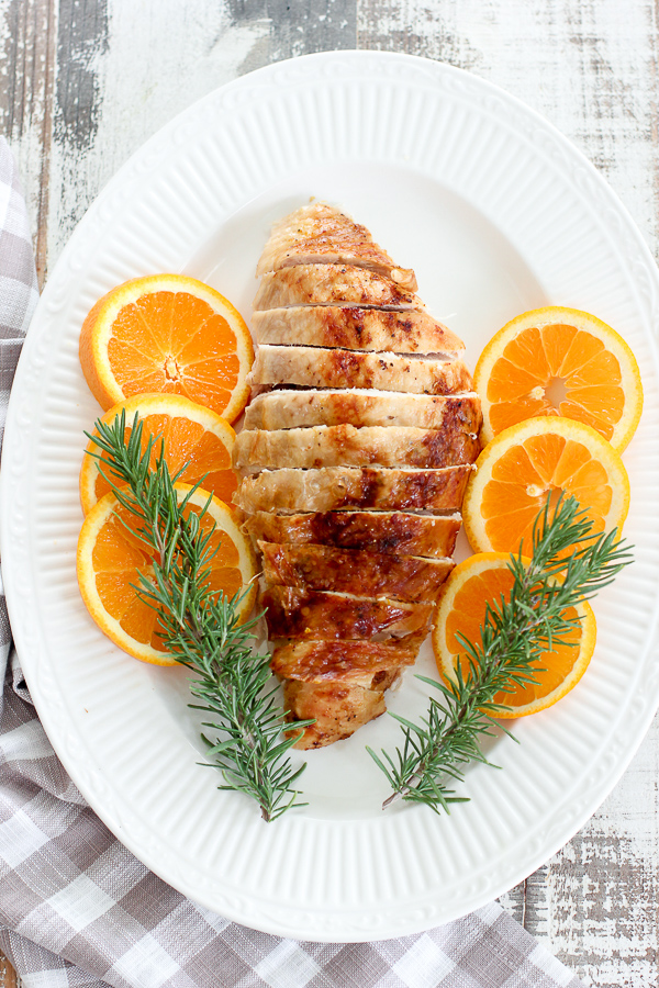 Rosemary-Orange Roast Turkey Recipe