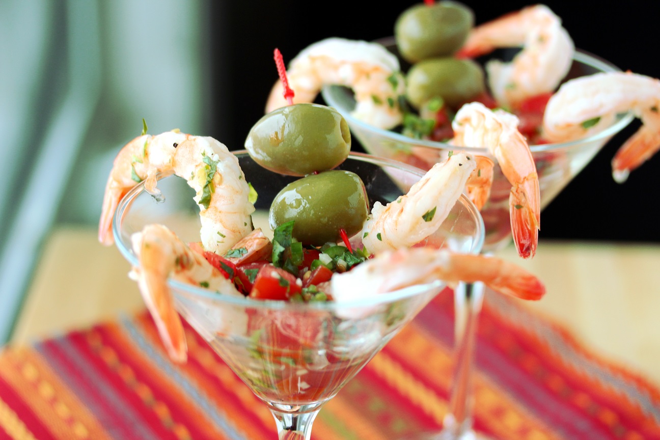 Shrimp Martini Appetizer