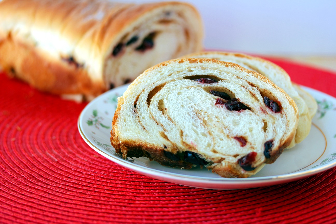 Cinnamon Craisin Swirl Bread