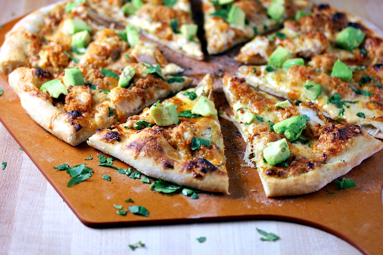 Chipotle Ranch Crispy Chicken Pizza