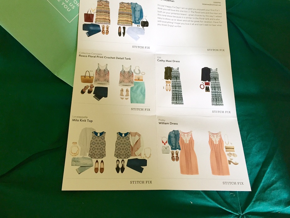 Stitch Fix Review #1 and #2