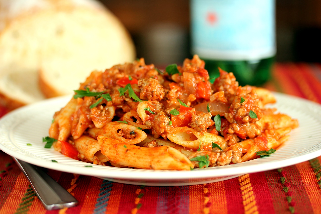 Easy Turkey Taco Pasta