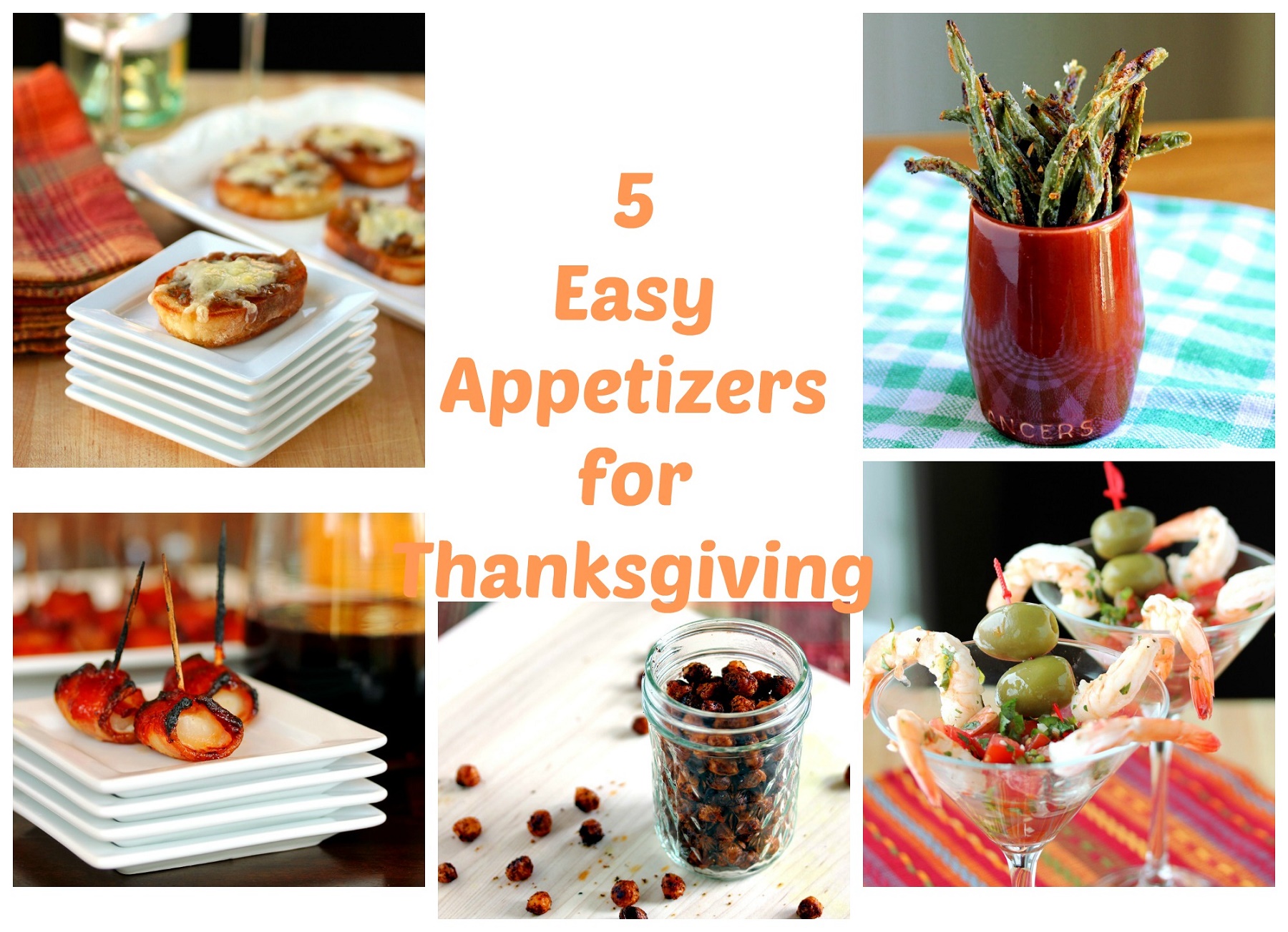 5 Easy Appetizers for Thanksgiving