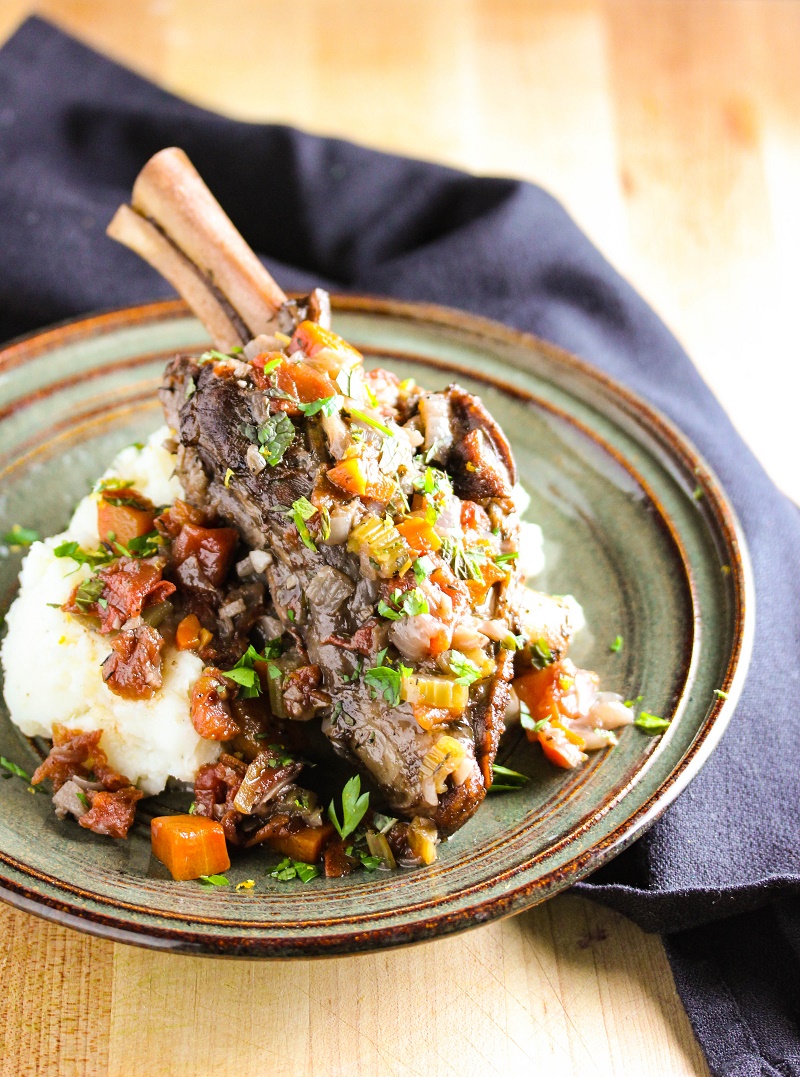 Braised Lamb Osso Buco