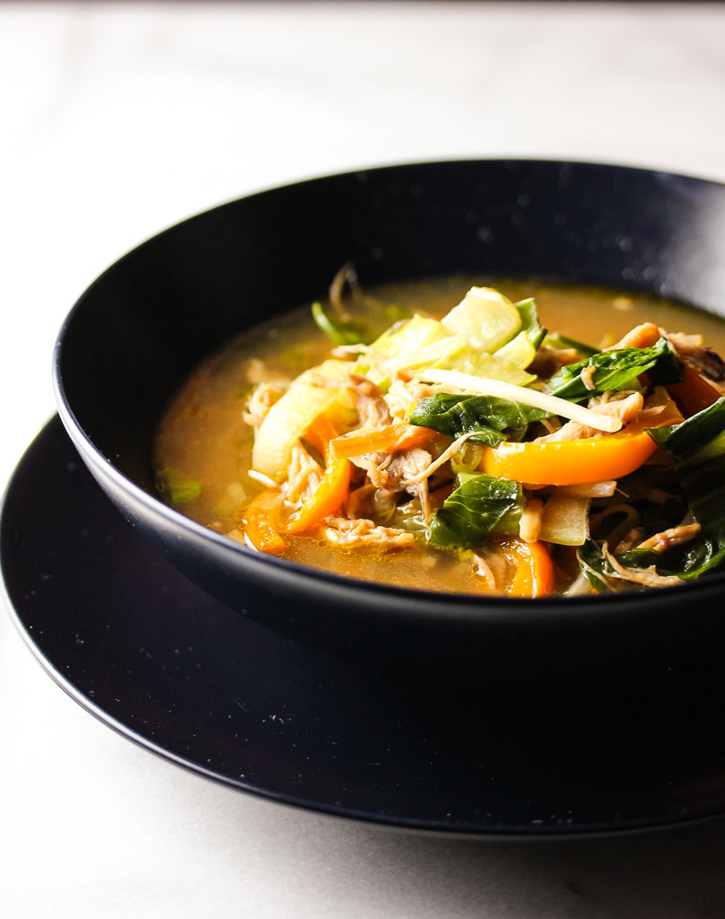 Asian Chicken Vegetable Soup