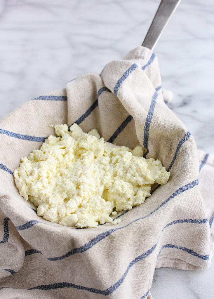 Easy Homemade Ricotta Cheese