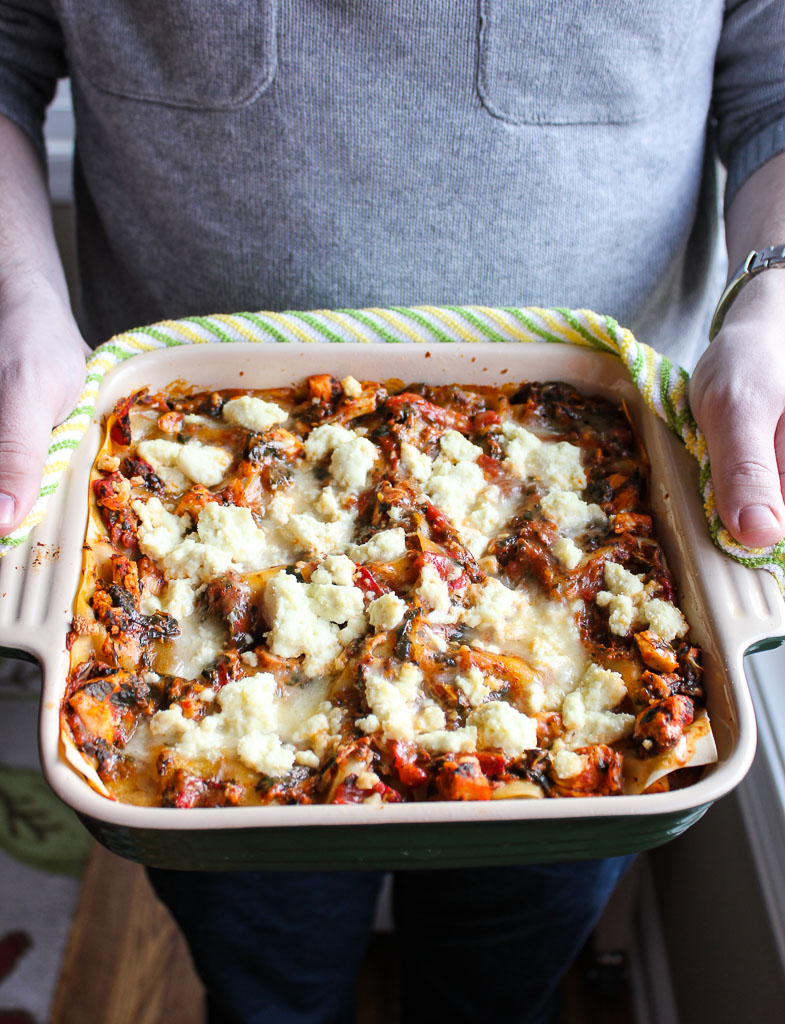 Lazy Day Chicken Lasagna