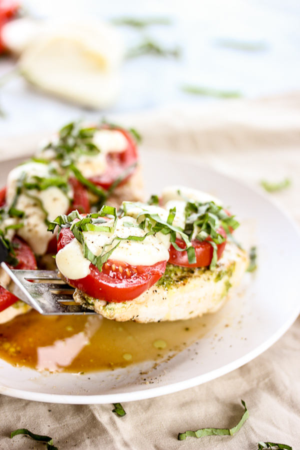 Grilled Chicken Caprese