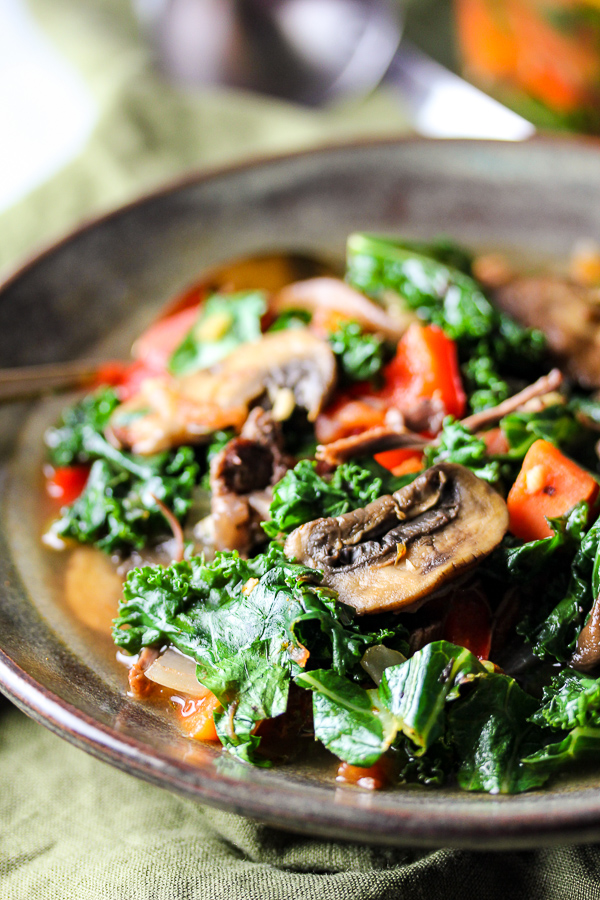 Vegetable Beef Detox Soup