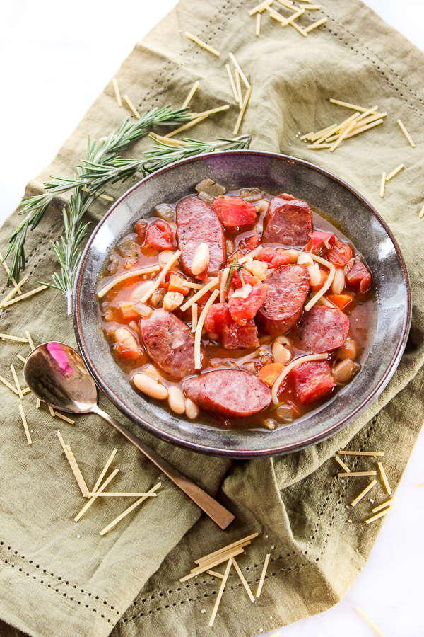 White Bean & Sausage Soup