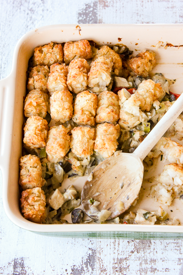 Roast Turkey Tater Tot Casserole Recipe