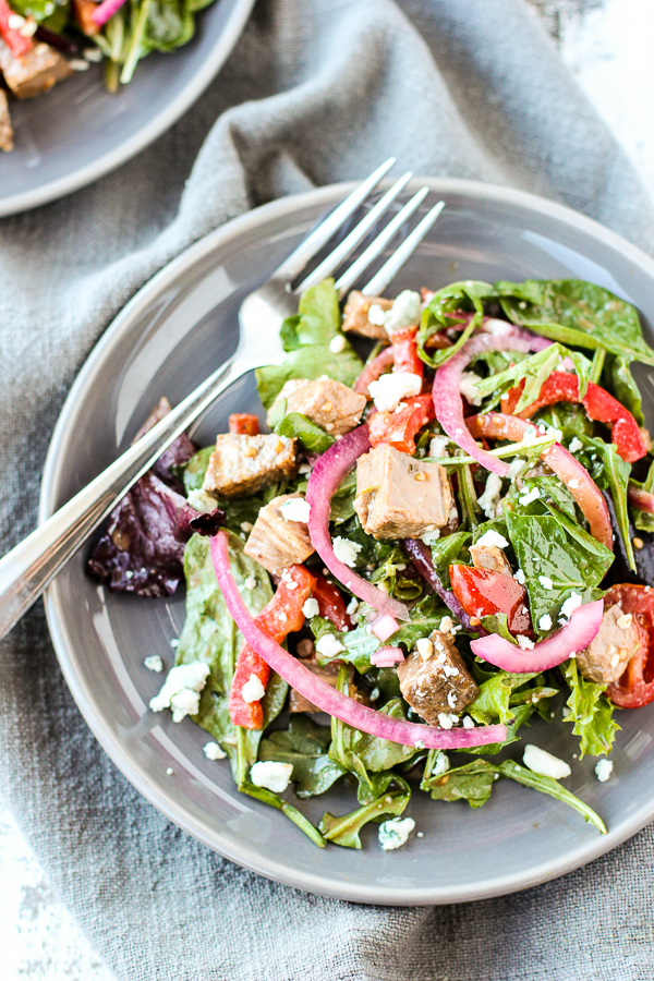 Easy Steakhouse Salad Meal Prep