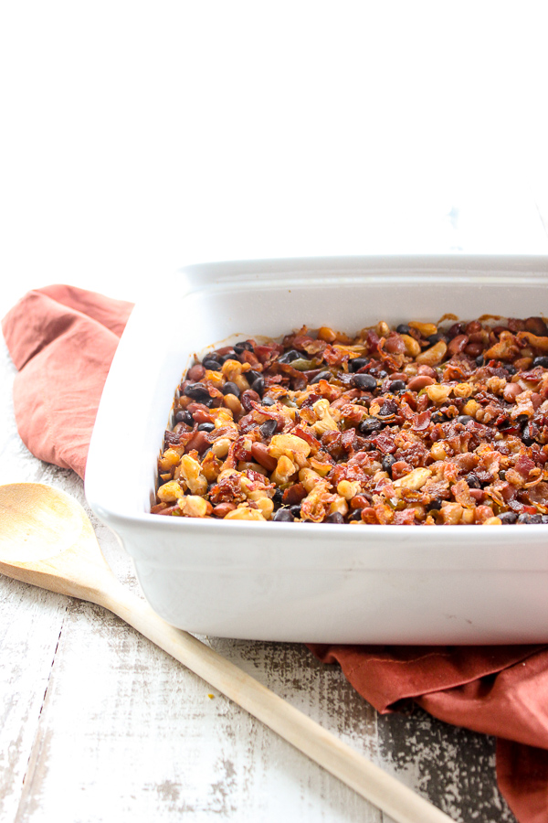 Smoky Three Bean Bake