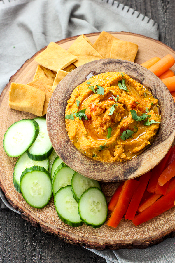 Easy Pumpkin Hummus