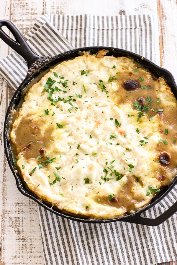 Roast Turkey Shepherd’s Pie (Thanksgiving Leftovers)